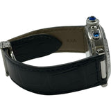 カルティエ Cartier パシャ ドゥ カルティエ 38mm クロノグラフ W31030H3 ホワイト ステンレススチール 自動巻き メンズ 腕時計