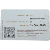 ヴァシュロン・コンスタンタン VACHERON CONSTANTIN オーヴァーシーズ クロノグラフ 5520V-210A-B481 ブラック ステンレススチール 自動巻き メンズ 腕時計