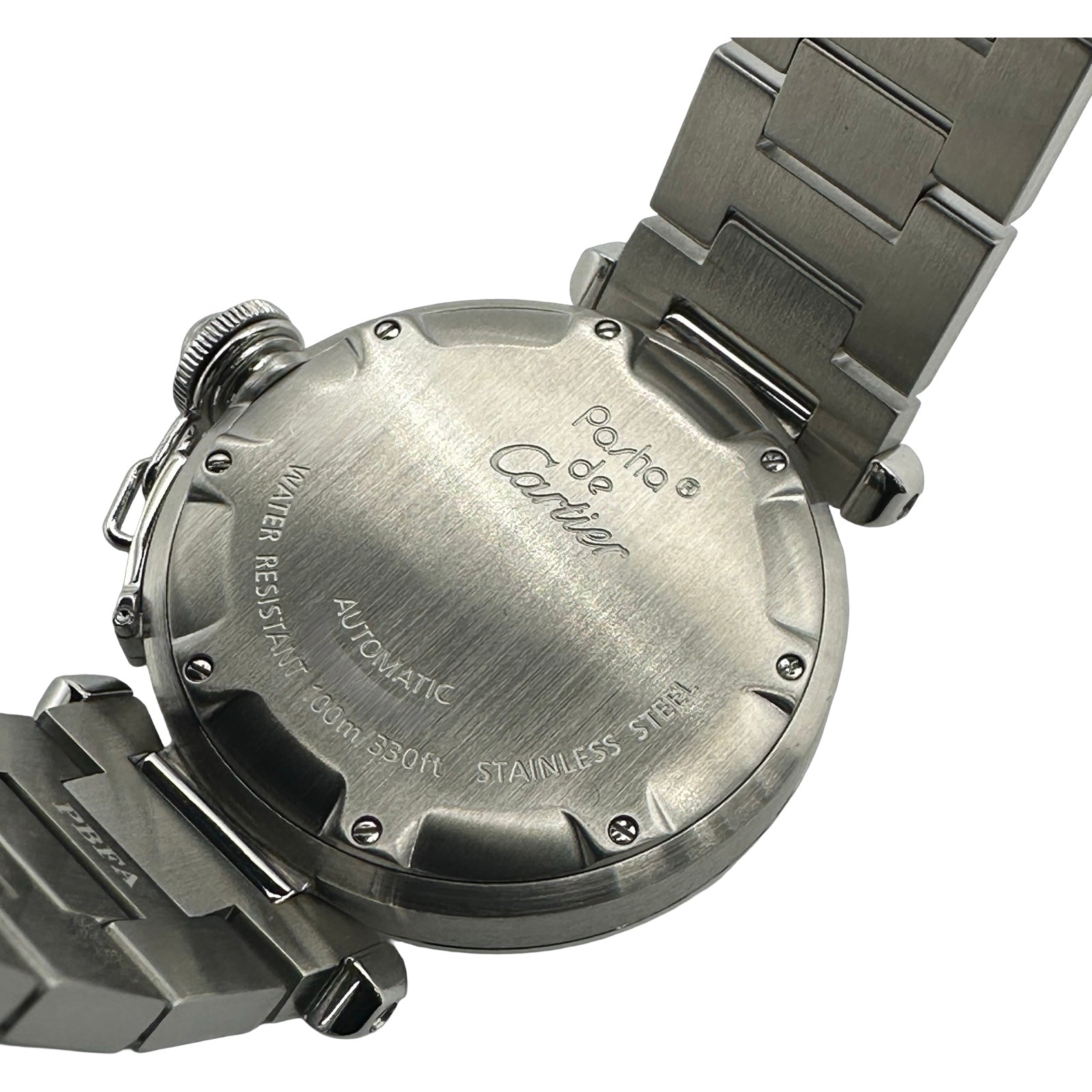 カルティエ Cartier パシャC ビッグデイト W31044M7 ホワイト ステンレススチール 自動巻き レディース 腕時計 カルティエ Cartier パシャC ビッグデイト W31044M7 ホワイト