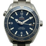 オメガ OMEGA シーマスター プラネットオーシャン 600M コーアクシャル クロノメーター リキッドメタル 232.90.46.21.03.001 ブルー チタン 自動巻き メンズ 腕時計