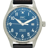 インターナショナルウォッチカンパニー IWC パイロット・ウォッチ・マーク18 プティ・プランス IW327010 ブルー ステンレススチール 自動巻き メンズ 腕時計