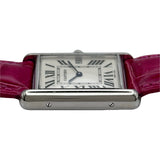 カルティエ Cartier タンク ルイ カルティエ LM W1540956 シルバー ホワイトゴールド クオーツ レディース 腕時計