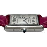 カルティエ Cartier タンク ルイ カルティエ LM W1540956 シルバー ホワイトゴールド クオーツ レディース 腕時計