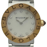 ブルガリ BVLGARI ブルガリブルガリ BBLP26SG ホワイトシェル ピンクゴールド/ステンレススチール クオーツ レディース 腕時計