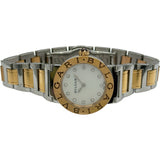 ブルガリ BVLGARI ブルガリブルガリ BBLP26SG ホワイトシェル ピンクゴールド/ステンレススチール クオーツ レディース 腕時計