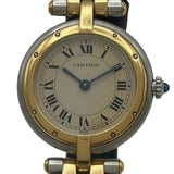 カルティエ Cartier パンテール ヴァンドーム SM 2ロウ 84084242 アイボリー ゴールド/ステンレススチール クオーツ レディース 腕時計