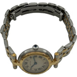 カルティエ Cartier パンテール ヴァンドーム SM 2ロウ 84084242 アイボリー ゴールド/ステンレススチール クオーツ レディース 腕時計