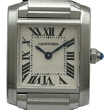 カルティエ Cartier タンク フランセーズ SM W51008Q3 シルバー ステンレススチール クオーツ レディース 腕時計