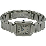 カルティエ Cartier タンク フランセーズ SM W51008Q3 シルバー ステンレススチール クオーツ レディース 腕時計