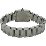 カルティエ Cartier タンク フランセーズ SM W51008Q3 シルバー ステンレススチール クオーツ レディース 腕時計