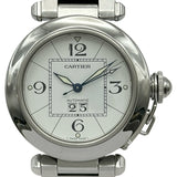 カルティエ Cartier パシャC ビッグデイト W31044M7 ホワイト ステンレススチール 自動巻き レディース 腕時計