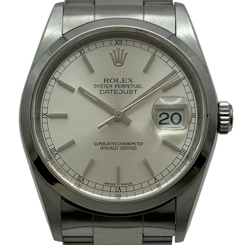 ロレックス ROLEX デイトジャスト 16200 シルバー ステンレススチール