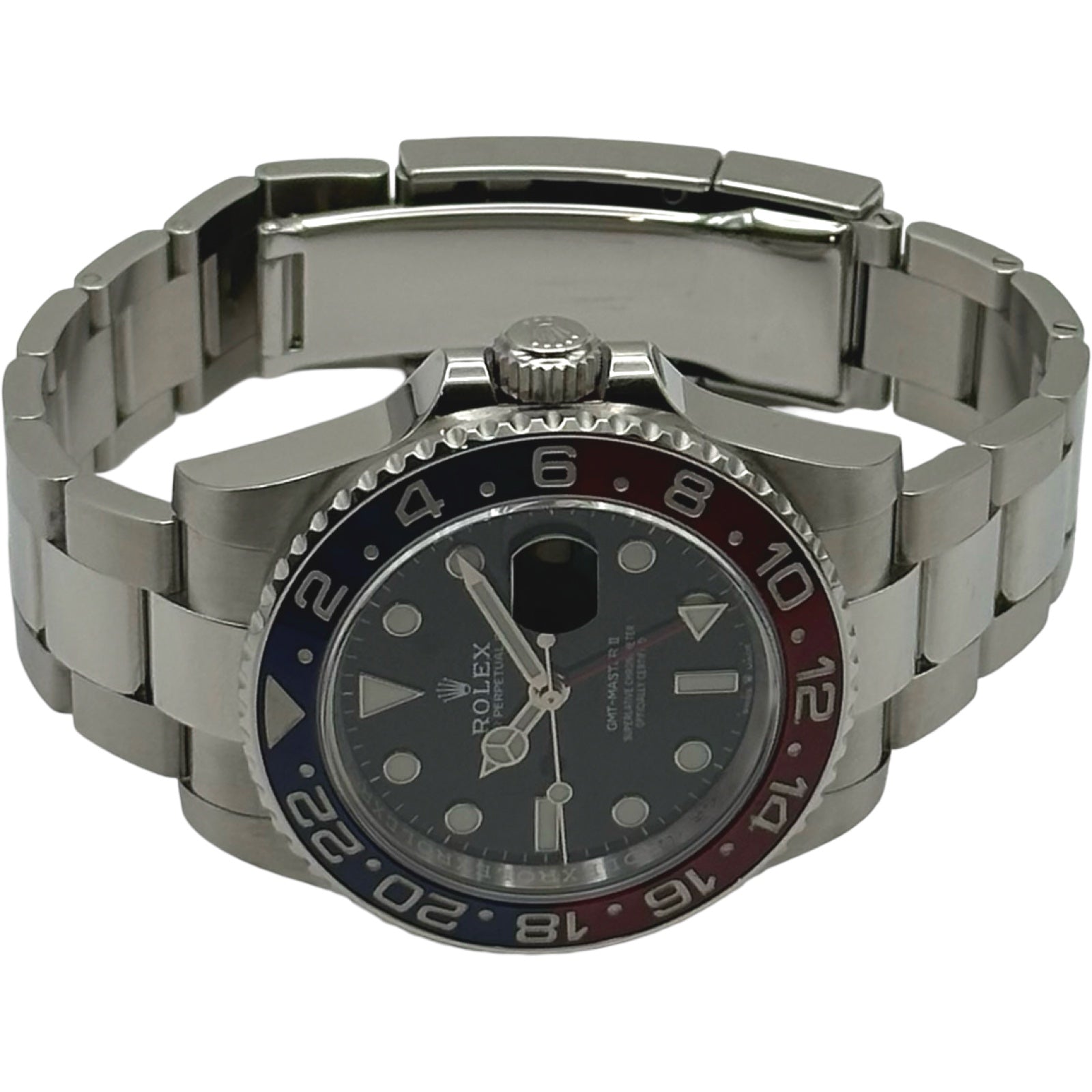 ロレックス ROLEX GMTマスター2 126710BLRO ブラック ステンレス