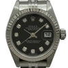 ロレックス ROLEX デイトジャスト 79174G ブラック ホワイトゴールド/ステンレススチール 自動巻き レディース 腕時計