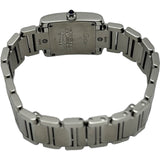 カルティエ Cartier タンク フランセーズ SM W4TA0008 アイボリー ステンレススチール クオーツ レディース 腕時計