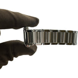 カルティエ Cartier タンク フランセーズ SM W4TA0008 アイボリー ステンレススチール クオーツ レディース 腕時計