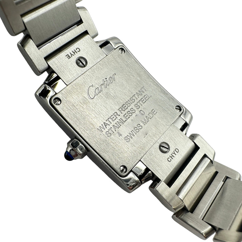 カルティエ Cartier タンク フランセーズ SM W4TA0008 アイボリー ステンレススチール クオーツ レディース 腕時計 カルティエ Cartier タンク フランセーズ SM W4TA0008 アイボリー