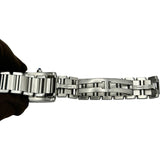 カルティエ Cartier タンク フランセーズ SM W4TA0008 アイボリー ステンレススチール クオーツ レディース 腕時計