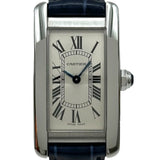 カルティエ Cartier タンク アメリカン SM WSTA0016 シルバー ステンレススチール クオーツ レディース 腕時計