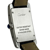 カルティエ Cartier タンク アメリカン SM WSTA0016 シルバー ステンレススチール クオーツ レディース 腕時計