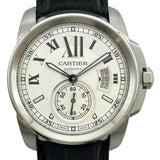 カルティエ Cartier カリブル ドゥ カルティエ W7100037 シルバー ステンレススチール 自動巻き メンズ 腕時計