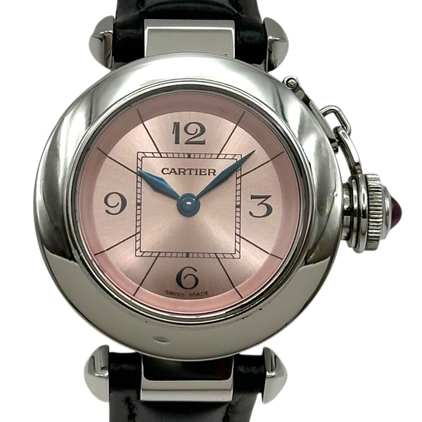 カルティエ Cartier ミスパシャ W3140026 ピンク ステンレススチール