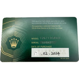 ロレックス ROLEX GMTマスター2 126713GRNR ブラック ステンレススチール/ゴールド 自動巻き メンズ 腕時計