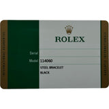 ロレックス ROLEX サブマリーナ ノンデイト 114060 ブラック ステンレススチール 自動巻き メンズ 腕時計