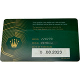 ロレックス ROLEX エクスプローラー40 224270 ブラック ステンレススチール 自動巻き メンズ 腕時計