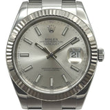 ロレックス ROLEX デイトジャスト 41 126334 シルバー ホワイトゴールド/ステンレススチール 自動巻き メンズ 腕時計