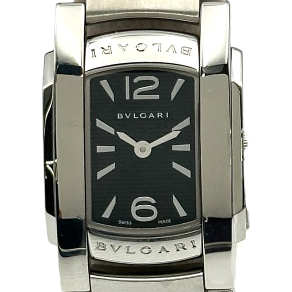 ブルガリ BVLGARI アショーマ 101698(AA35S) ブラック ステンレス