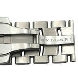 ブルガリ BVLGARI アショーマ 101698(AA35S) ブラック ステンレススチール クオーツ レディース 腕時計