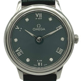オメガ OMEGA デビル プレステージ 27.5mm 434.13.28.60.001 グリーン ステンレススチール クオーツ レディース 腕時計