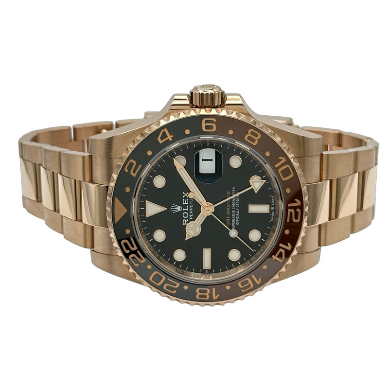 ロレックス ROLEX GMTマスター2 126715CHNR ブラック ピンクゴールド