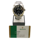 ロレックス ROLEX エクスプローラー1 214270 ブラック ステンレススチール 自動巻き メンズ 腕時計
