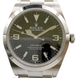 ロレックス ROLEX エクスプローラー1 214270 ブラック ステンレススチール 自動巻き メンズ 腕時計
