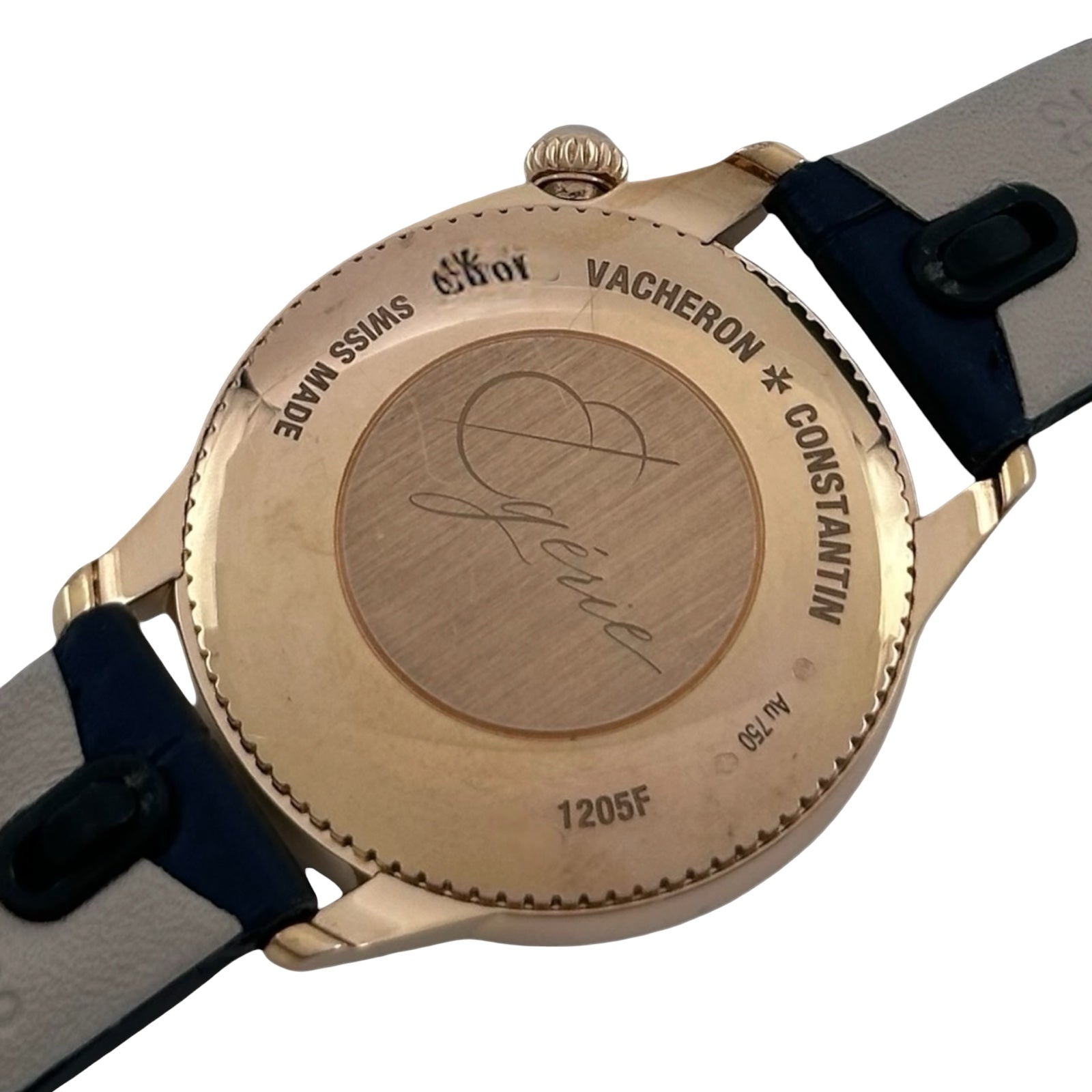 中古 ヴァシュロン コンスタンタン VACHERON CONSTANTIN 1205F/000R-B622 ホワイト /ダイヤモンド レディース 腕時計 VACHERON CONSTANTIN（ヴァシュロン・コンスタンタン） エジェリー