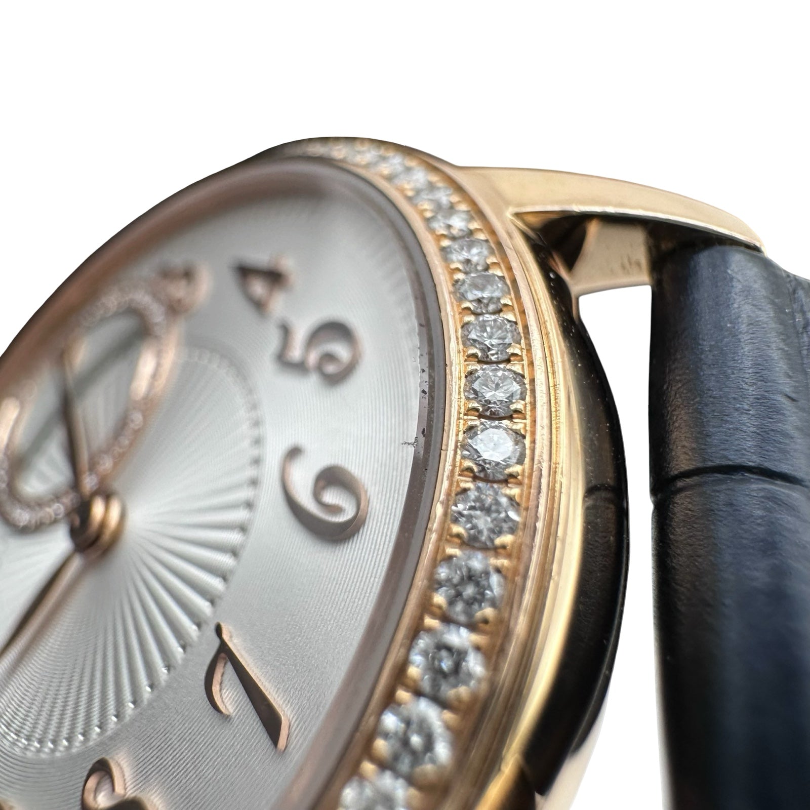 中古 ヴァシュロン コンスタンタン VACHERON CONSTANTIN 1205F/000R-B622 ホワイト /ダイヤモンド レディース 腕時計 ヴァシュロン コンスタンタン エジェリー クォーツ 1205F/000R-B622