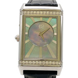 ジャガー・ルクルト JAEGER-LE COULTRE レベルソレディウルトラスリム　デュエットデュ 264.8.74 シルバー ステンレススチール メンズ 腕時計