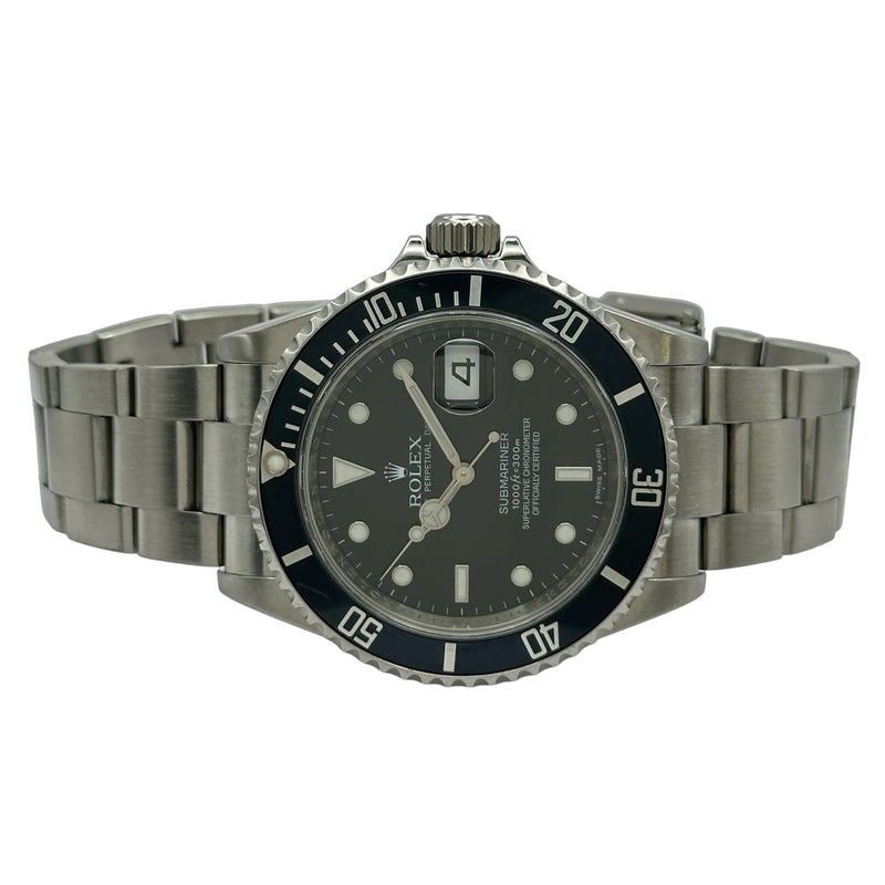 ロレックス ROLEX サブマリーナ 16610 ブラック ステンレススチール
