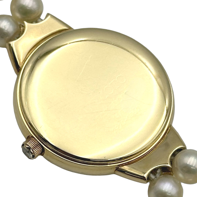 ミキモト MIKIMOTO パールウォッチ 2P20-0550 ホワイトシェル K14