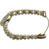 ミキモト MIKIMOTO パールウォッチ 2P20-0550 ホワイトシェル K14 クオーツ レディース 腕時計