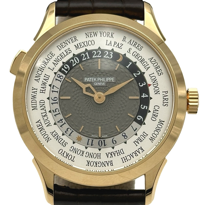 パテック・フィリップ PATEK PHILIPPE コンプリケーション ワールドタイム 5230R-001 グレー ピンクゴールド 自動巻き メンズ 腕時計 パテック・フィリップ PATEK PHILIPPE コンプリケーション ワールド
