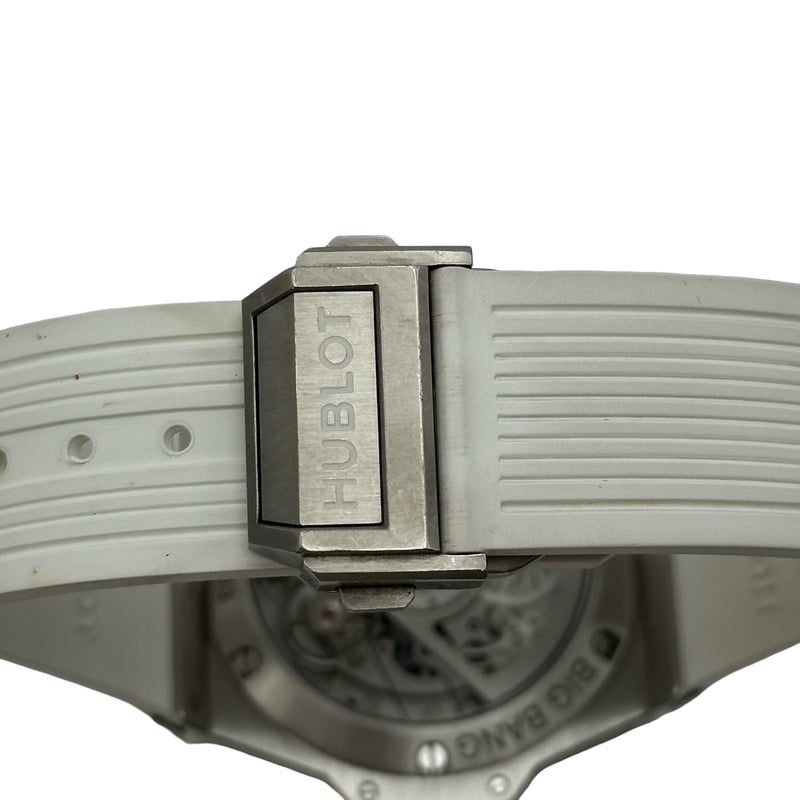 ウブロ HUBLOT ビッグバン ウニコ チタニウム ホワイトダイヤモンド