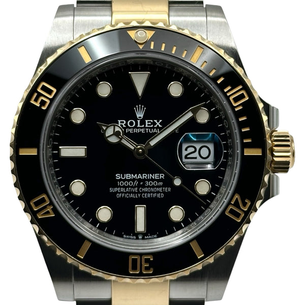 ロレックス ROLEX サブマリーナ 126610LV ブラック ステンレススチール/ゴールド メンズ 腕時計 ロレックス ROLEX サブマリーナ 126613LN ブラック ゴールド
