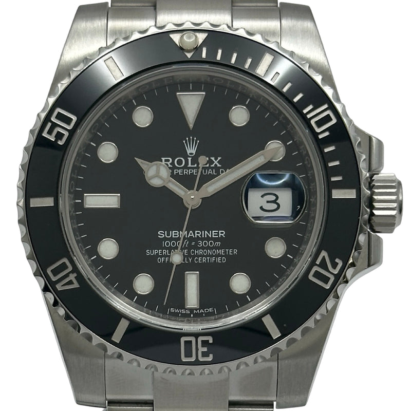 ロレックス ROLEX サブマリーナ 116610LN ブラック ステンレススチール 自動巻き メンズ 腕時計 ロレックス ROLEX サブマリーナ 116610LN ブラック ステンレススチール