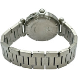 カルティエ Cartier パシャC ビッグデイト W31055M7 ホワイト ステンレススチール 自動巻き レディース 腕時計