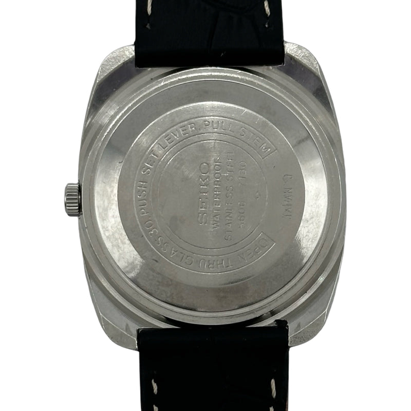 セイコー SEIKO ロードマチック 5606‐7130 シルバー ステンレス