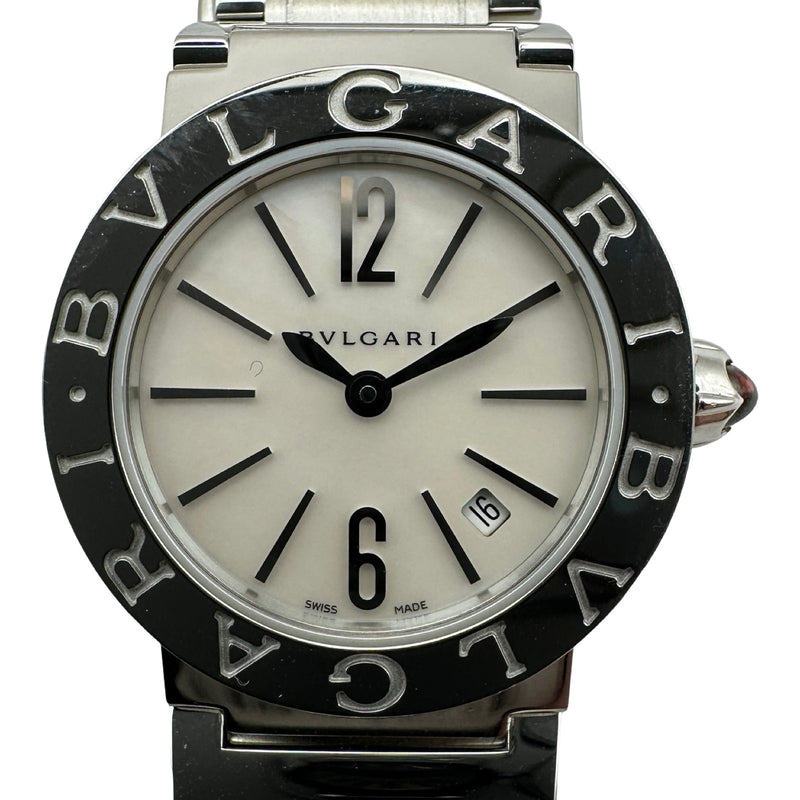 ブルガリ BVLGARI ブルガリブルガリ BBL26S ホワイトシェル ステンレス 
