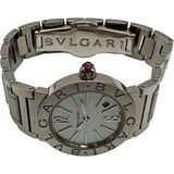 ブルガリ BVLGARI ブルガリブルガリ BBL26S ホワイトシェル ステンレススチール クオーツ レディース 腕時計